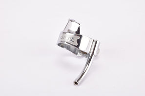 NOS Huret #Ref. 1846 chromed clamp-on downtube double gear cable guide / casing stop clip