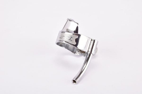 NOS Huret #Ref. 1846 chromed clamp-on downtube double gear cable guide / casing stop clip