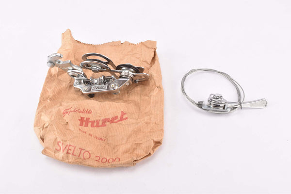 NOS Huret Svelto #Ref. 2000 Rear Derailleur with single gear lever shifter 1960s - 1970s