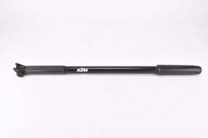 NOS KTM labled black frame bike pump in 455 - 535mm, produced by sks