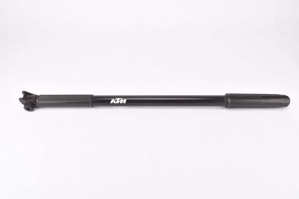 NOS KTM labled black frame bike pump in 455 - 535mm, produced by sks