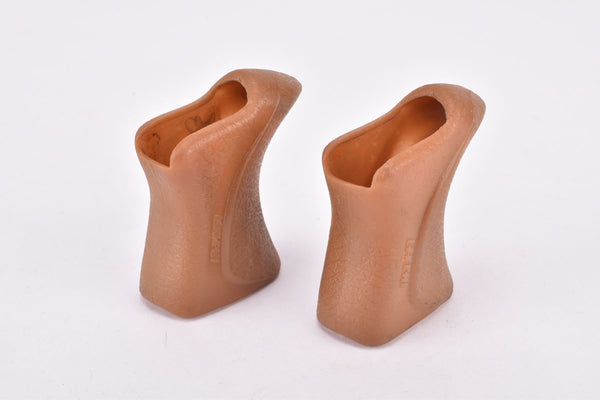 NOS LeeChi Brown Aero brake lever hoods from the late 1980s - 1990s