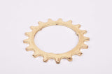 NOS Maillard Or #MA golden steel Freewheel Sprocket Cog with 17 teeth from the 1970s - 1980s