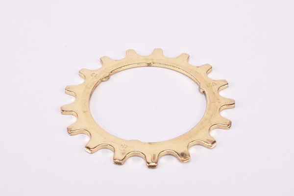NOS Maillard Or #MA golden steel Freewheel Sprocket Cog with 17 teeth from the 1970s - 1980s