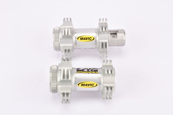 NOS Mavic Crossland Hub Body Set (32387601 front and 32387701 rear) for 24 Spokes and Center Lock from the 2000s