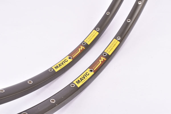 NOS Mavic Module 3 CD Clincher Rim Set in 28" / 622x15mm with 40 holes from the 1980s - 1990s
