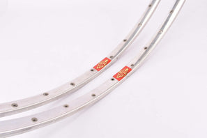 NOS Mavic Piste Tubular Rim Set in 28" / 622mm  / 700C with 36 holes from the 1970s - 1980s