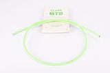 NOS Neon Green Clark MTB Leichtgleiter bike cable housing with polymer inlay in 6 mm outer and 2.5 mm inner diameter from the 1980s - 1990s