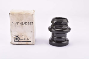 NOS/NIB 1 1/8" black threaded Headset