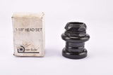 NOS/NIB 1 1/8" black threaded Headset