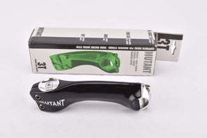 NOS/NIB black 3TTT Mutant 1" and 1 1/8" ahead stem in size 130mm with 25.8 mm bar clamp size from the 1990s