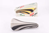 NOS/NIB black and white Selle Italia Turbo Bio Lycra Saddle from 1987 - second quality!