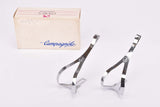 NOS/NIB Campagnolo Chorus Fermapiedi Aero Steel Toe Clips #0F22-A (#1183011) in size Medium from the 1980s - 1990s