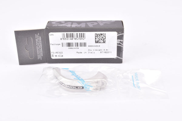 NOS/NIB Campagnolo Record #FD-RE322 35mm Clamp Clip for Front Derailleur from the 2000s - 2010s