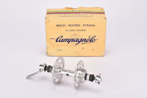 NOS/NIB Campagnolo Record Strada #1035/p High Flange rear Hub with 28 holes and italian thread from the 1960s - 1970s
