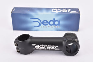 NOS/NIB Deda Quattro Ahead stem in size 120mm with 31.7mm bar clamp size from the 2000s