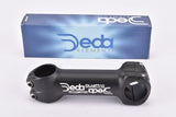 NOS/NIB Deda Quattro Ahead stem in size 120mm with 31.7mm bar clamp size from the 2000s