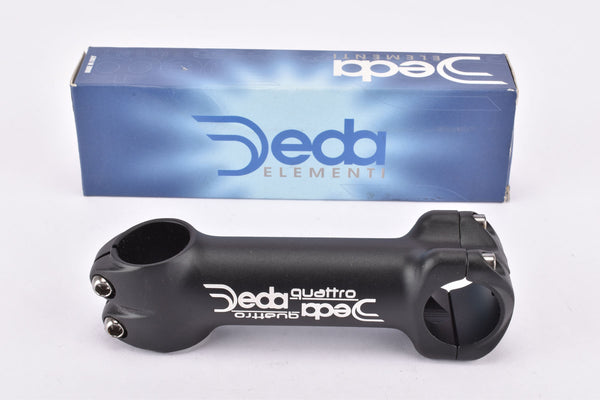 NOS/NIB Deda Quattro Ahead stem in size 120mm with 31.7mm bar clamp size from the 2000s