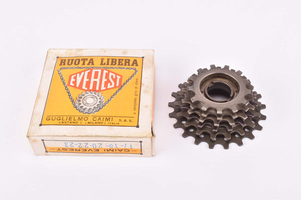 NOS/NIB Everest G.Caimi-Castano 6-speed Freewheel with 13-21 teeth and italian thread