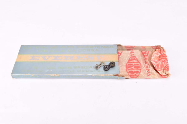 NOS/NIB Everest Speciale Argento 5-, 6-, 7- and 8-Speed drilled Chain in 1/2" x 3/32" with 112 links from the 1980s