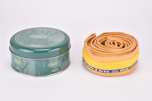 NOS/NIB Gommitalia Iris Yellow Kevlar Skinwall folding Tire Set (clincher) in 20-622mm (28" / 700x20C) from the 1990s - 2000s