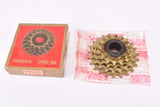 NOS/NIB Regina Extra Oro-BX 5-speed Freewheel with 13-23 teeth and english thread from 1988