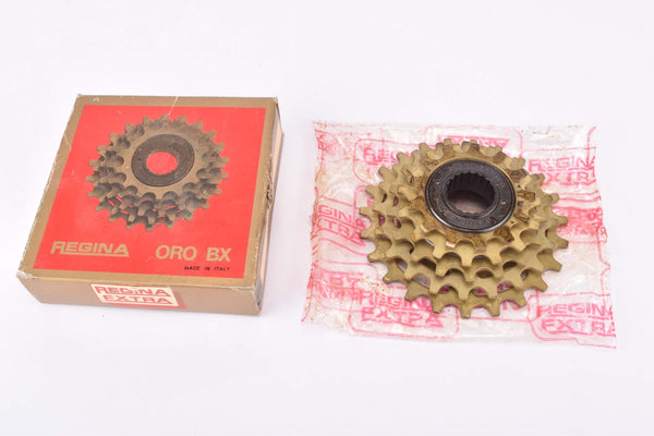 NOS/NIB Regina Extra Oro-BX 5-speed Freewheel with 13-23 teeth and english thread from 1988
