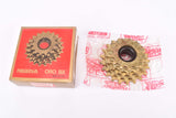 NOS/NIB Regina Extra Oro-BX 6-speed Freewheel with 13-21 teeth and english thread from 1985