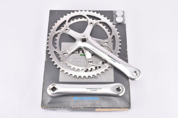 NOS/NIB Shimano 600 Ultegra #FC-6400-SG Crankset with 53/42 teeth and 170mm length from 1990