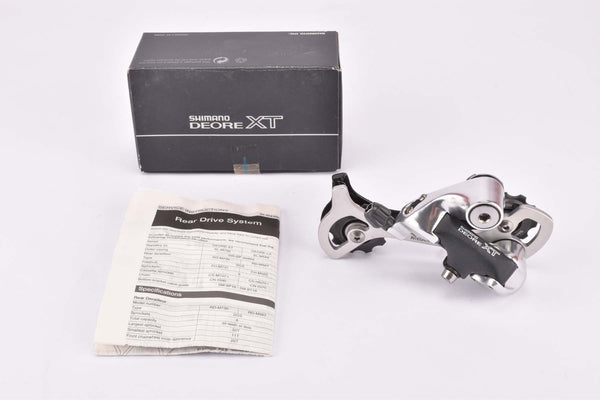 NOS/NIB Shimano Deore XT #RD-M739-SGS super long cage 8-speed rear derailleur from 1997