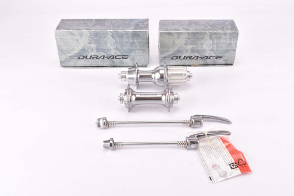 NOS/NIB Shimano Dura-ace #HB-7800 & #FH-7800 10-speed only Hyperglide (HG) hubset with aluminum freewheel body and 36 holes from the 2000s