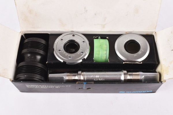 NOS / NIB Shimano NEW Deore XT #BB-M730 bottom bracket in 122.5mm with italian thread from 1989 / 1990