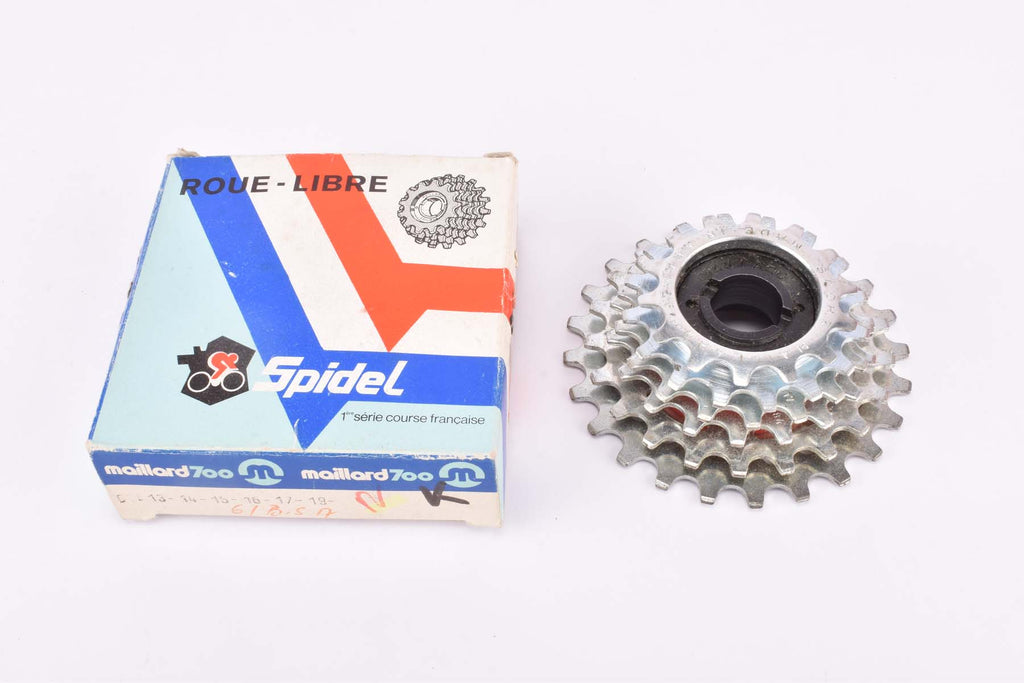 NOS Roue Libre MAILLARD 700 Course (Gold) 70s-80s Freewheel 5s 14-22t NOS Roue Libre MAILLARD 700 Course (Gold) 70s-80s Freewheel 5s 14-22t