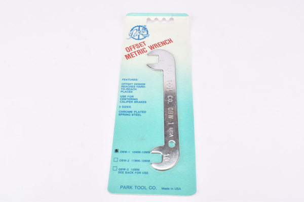 NOS Park Tool Offset Brake Wrench #OBW-1 in 10mm and 13mm from the 1980s/1990s