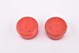 NOS red 3ttt Marchio Depositato handlebar end plugs