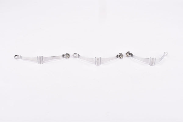 NOS REG #751/25 clamp on top tube brake cable guide clip set