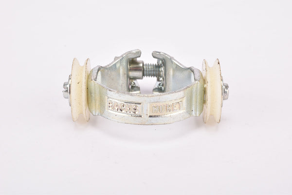 NOS Sachs-Huret clamp-on downtube double gear cable guide roller