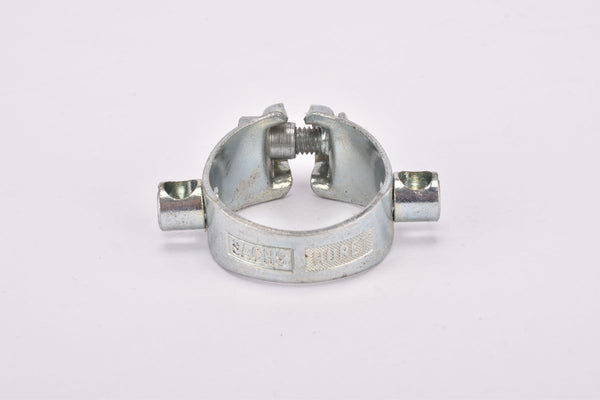 NOS Sachs-Huret clamp-on downtube double gear cable guide Stop