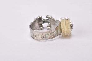 NOS Sachs-Huret Torpedo 2x3-speed clamp-on downtube double gear cable guide roller