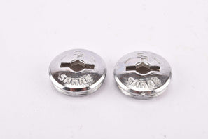 NOS Sakae Ringyo (SR) chromed metal crank Dust Cap 1970s - 1980s