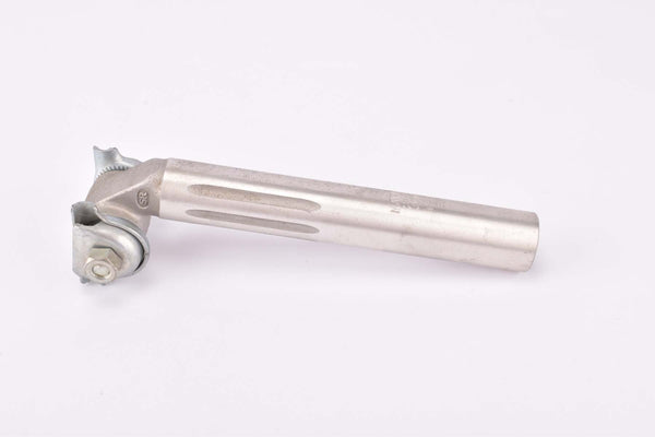 NOS Sakae Ringyo (SR) #CT-P6C fluted aluminum Seatpost with SDC (saddle clamp) and  26.4 mm diameter from the 1970s - 1980s