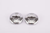 NOS Sakae Ringyo SR Silver Chromed Metal Crank Dust Caps