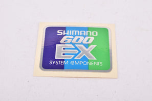 NOS Shimano 600 EX Arabesque original frame Decal, no replica!