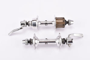 NOS Shimano 600 EX Arabesque #HF-380 / #HF-330 (#FH-6250 / #FH-6251) low flange 5-speed hubset with 36 holes from 1978