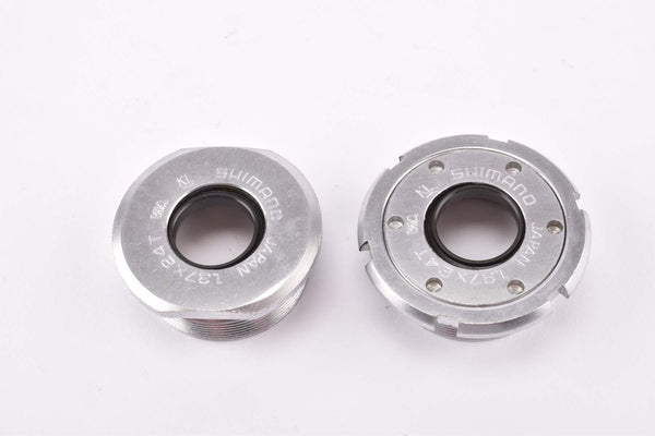 NOS Shimano NEW 600 EX #BB-6207 and Deore XT #BB-M730  Bottom Bracket cups with english thread from the 1980s - 1990s