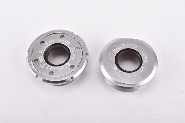 NOS Shimano NEW 600 EX #BB-6207 and Deore XT #BB-M730  Bottom Bracket cups with italian thread from the 1980s - 1990s