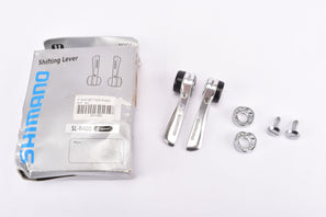 NOS Shimano #SL-R400 2/3x8-speed braze-on Gear Lever Shifter Set from the 2006