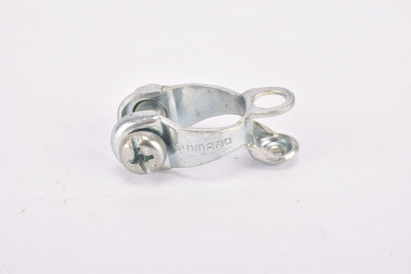 NOS Shimano zinc plated clamp-on chainstay cable stop