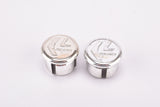NOS Silver Chrom CicloLinea handlebar Barend end Plugs for Vintage Bikes