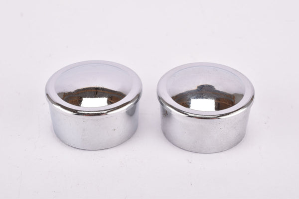 NOS Silver Chrom REG Italy Metal handlebar Barend end Plugs from the 1950s